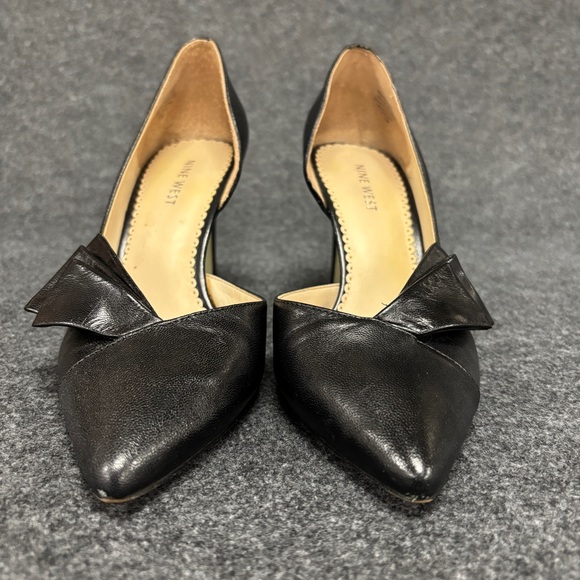 Elegant Black Nine West Women's Heels - Picture 4 of 9
